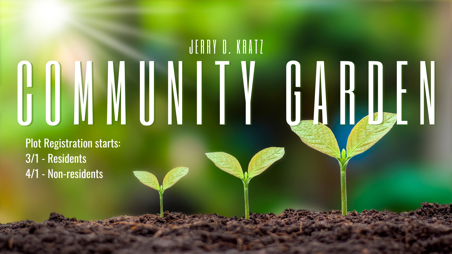 Community Garden Website