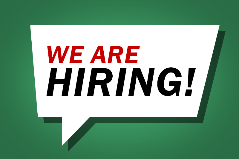 WE'RE HIRING:  Temporary Part-Time Laborer